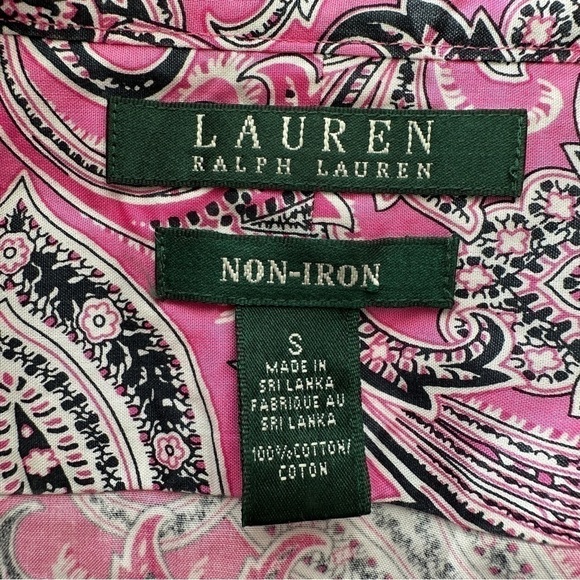 Ralph Lauren button down shirt with long  sleeves in 💯 cotton, non-iron - Picture 8 of 9